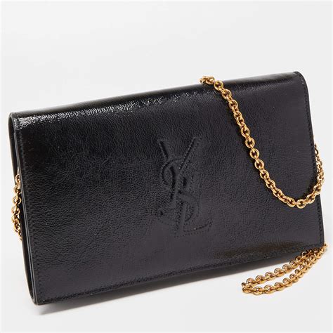 ysl belle du jour patent wallet|SAINT LAURENT Patent Belle de Jour Wallet.